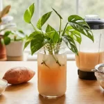 DIY Sweet Potato and Rice Rooting Tonic for Houseplants and Cuttings
